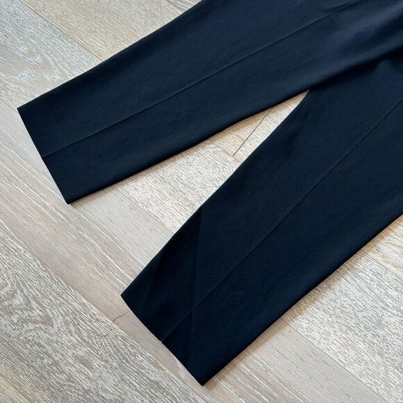Babaton Cohen Pleated Dress Pant Pull-On Ankle 24" Black Sz0 - Picture 9 of 11